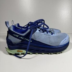 Altra Olympus 4 Trail Running Shoes Sneakers W 8 EU 39 Navy Light Blue Athletic